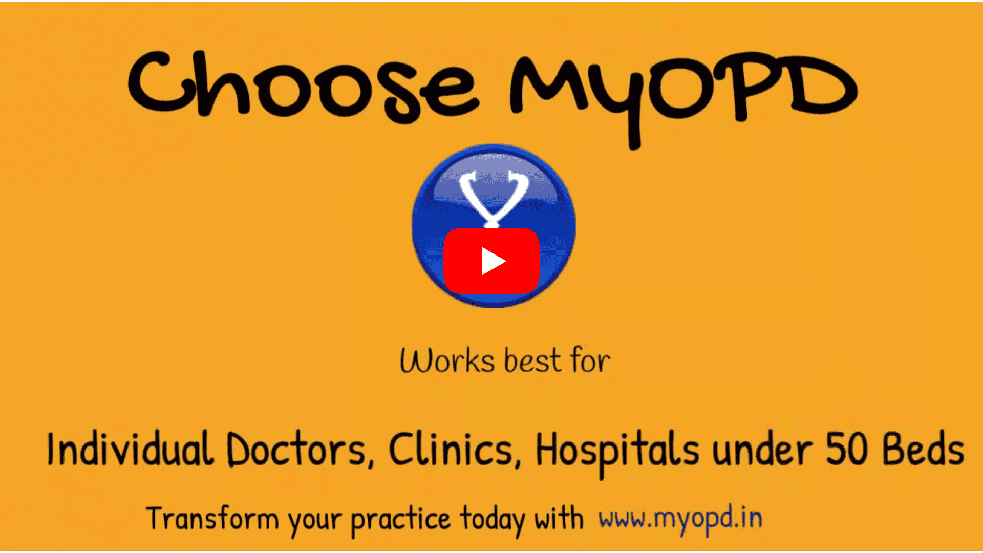 MyOPD Clinic and Hospital Software Video