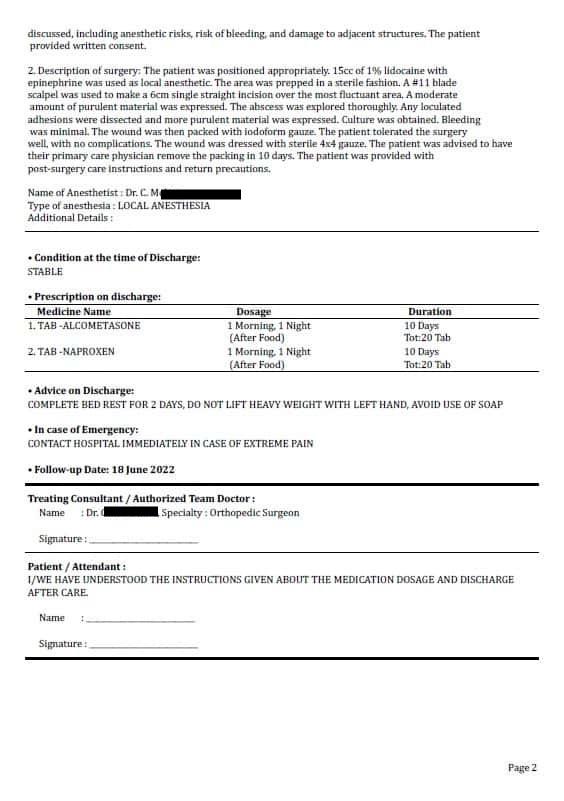 Discharge Summary-2 Hospital Management System
