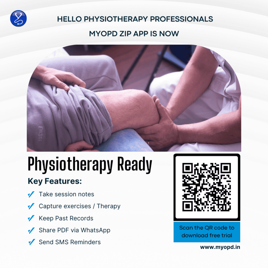 Physiotherapy Software by MyOPD